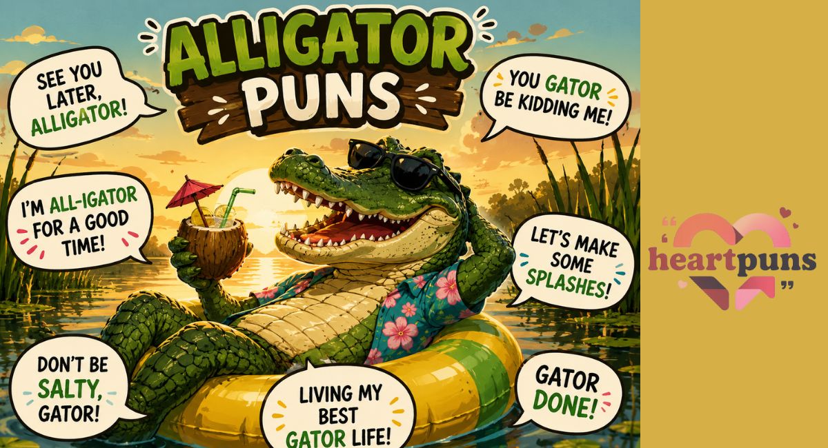 Funny Alligator Puns