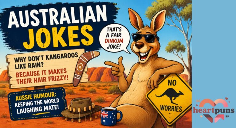 Australian Jokes & G’Day Giggles