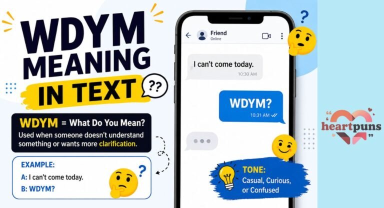 WDYM Meaning