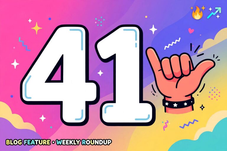 41 tiktok meme neon number graphic