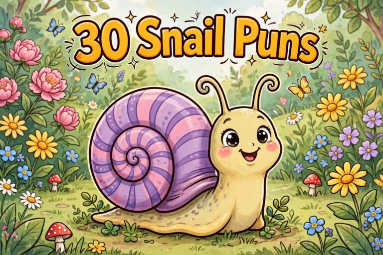 cute smiling cartoon snail swirly shell 30 snail puns typography garden